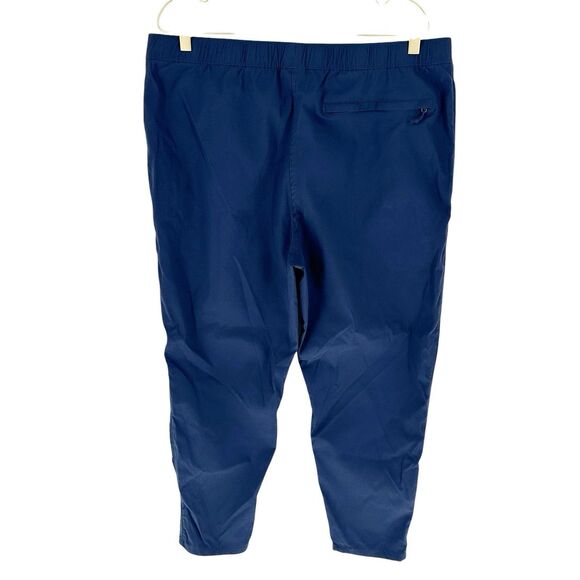 The North Face Pants Men XL Navy Class V Pull On Drawstring Nylon Outdoor Hiking - Picture 2 of 15